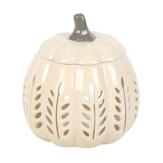 Cream Pumpkin Burner