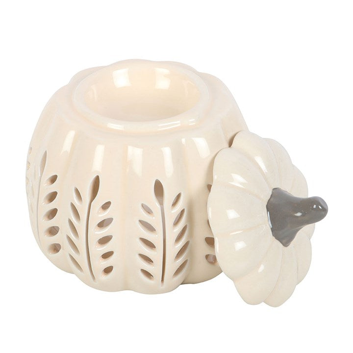 Cream Pumpkin Burner