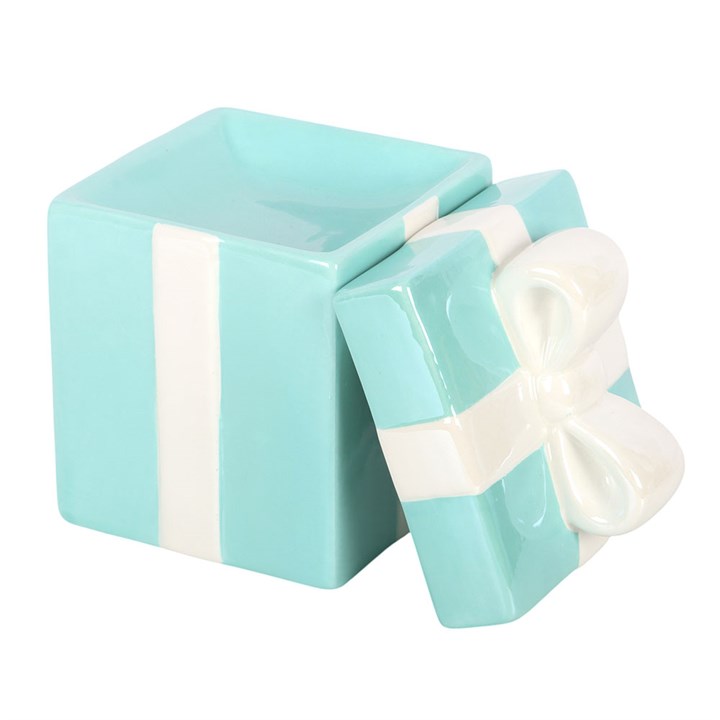 Blue Christmas Present Burner