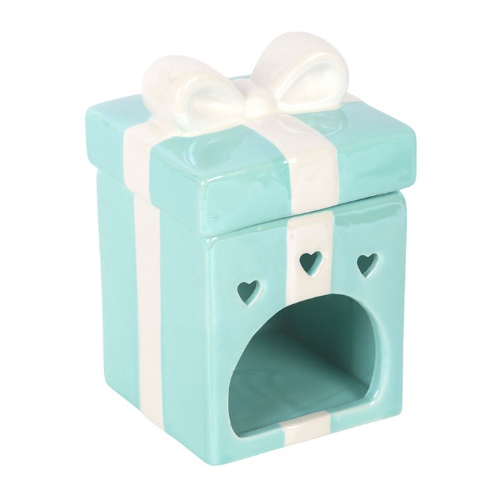 Blue Christmas Present Burner